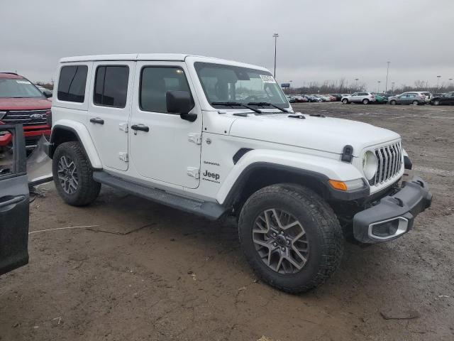 1C4PJXEN4RW117244 - 2024 JEEP WRANGLER SAHARA WHITE photo 4