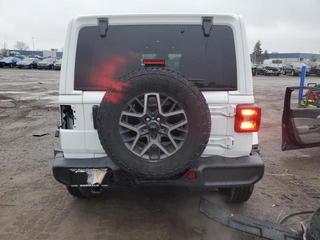 1C4PJXEN4RW117244 - 2024 JEEP WRANGLER SAHARA WHITE photo 6