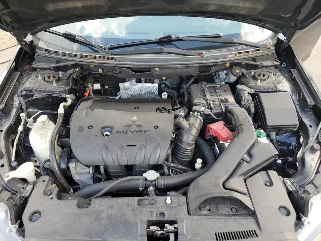 JA32U2FU1BU040603 - 2011 MITSUBISHI LANCER ES/ES SPORT შავი ფოტო 11