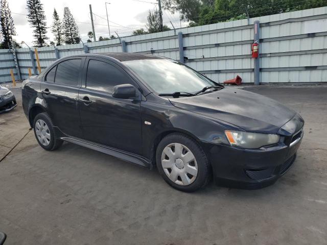 JA32U2FU1BU040603 - 2011 MITSUBISHI LANCER ES/ES SPORT შავი ფოტო 4