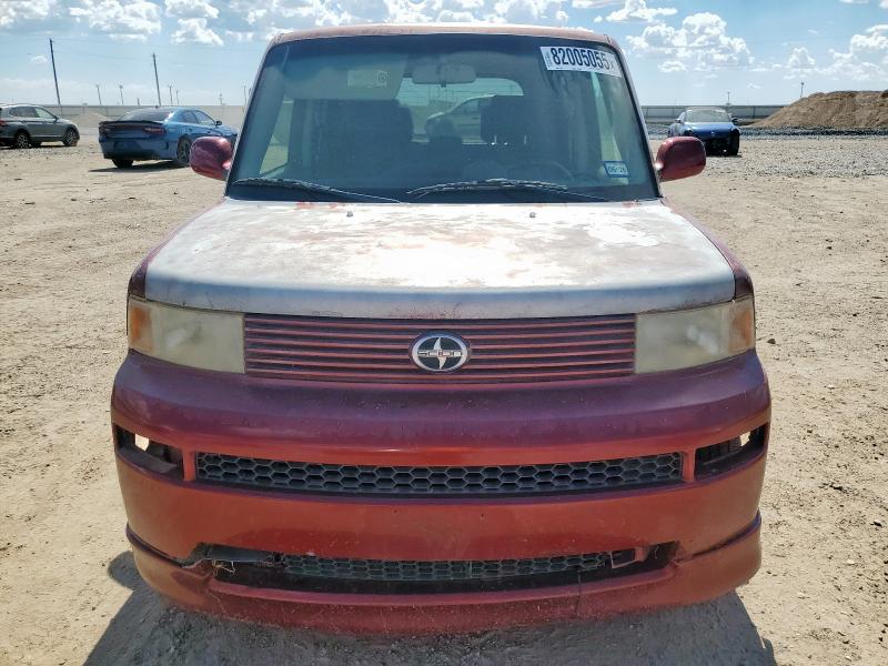 JTLKT334864099947 - 2006 TOYOTA SCION XB ბურგუნდია ფოტო 5