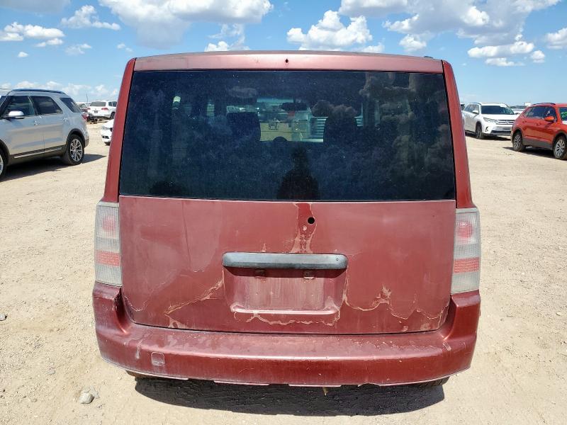 JTLKT334864099947 - 2006 TOYOTA SCION XB ბურგუნდია ფოტო 6