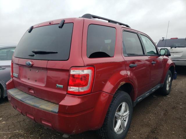 1FMCU0DG9CKA48903 - 2012 FORD ESCAPE XLT RED photo 3