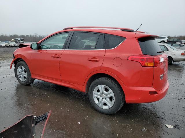 JTMBFREV5EJ001176 - 2014 TOYOTA RAV4 LE RED photo 2