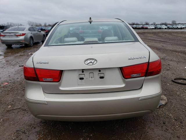 5NPET46C59H499237 - 2009 HYUNDAI SONATA GLS BEIGE photo 6