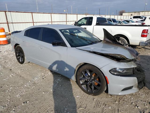 2C3CDXBG9MH601966 - 2021 DODGE CHARGER SXT GRAY photo 4