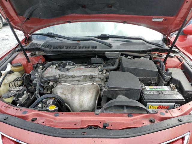 4T1BF3EK9AU522201 - 2010 TOYOTA CAMRY BASE RED photo 11