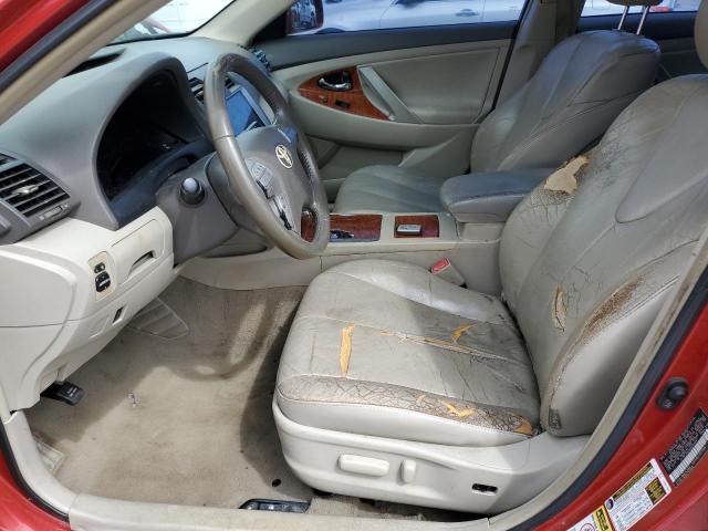 4T1BF3EK9AU522201 - 2010 TOYOTA CAMRY BASE RED photo 7