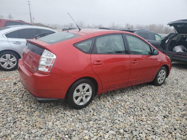 JTDKB20U987740425 - 2008 TOYOTA PRIUS RED photo 3