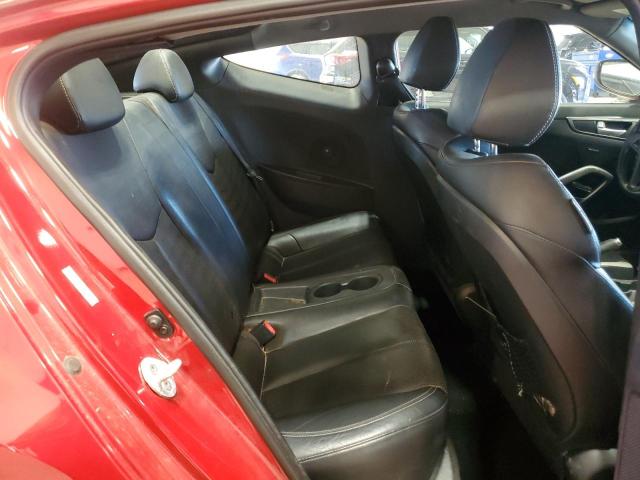KMHTC6AE5DU142985 - 2013 HYUNDAI VELOSTER TURBO RED photo 10