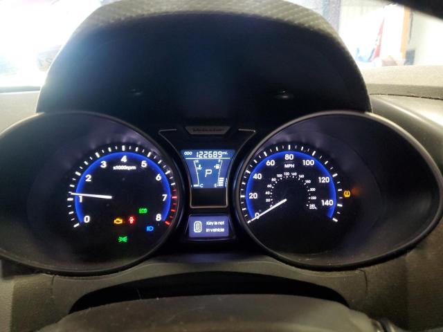 KMHTC6AE5DU142985 - 2013 HYUNDAI VELOSTER TURBO RED photo 9