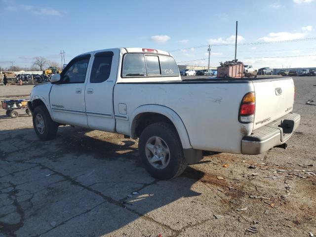 5TBBT48162S222622 - 2002 TOYOTA TUNDRA ACCESS CAB LIMITED WHITE photo 2