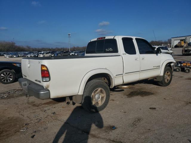 5TBBT48162S222622 - 2002 TOYOTA TUNDRA ACCESS CAB LIMITED WHITE photo 3