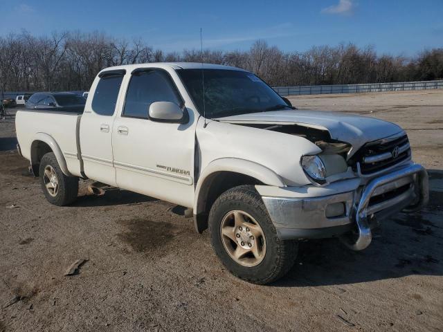 5TBBT48162S222622 - 2002 TOYOTA TUNDRA ACCESS CAB LIMITED WHITE photo 4