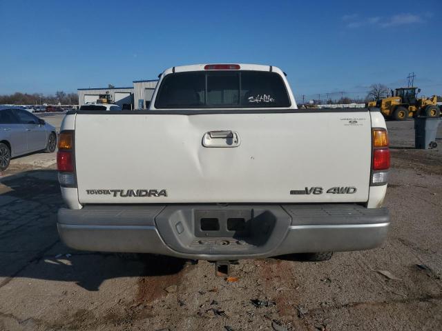 5TBBT48162S222622 - 2002 TOYOTA TUNDRA ACCESS CAB LIMITED WHITE photo 6