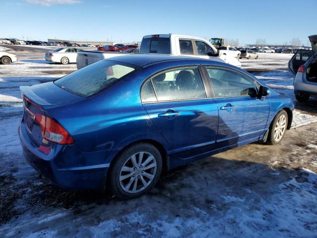 2HGFA1F60BH008396 - 2011 HONDA CIVIC LX-S أزرق صورة 3