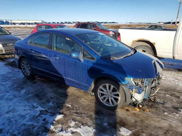 2HGFA1F60BH008396 - 2011 HONDA CIVIC LX-S BLUE photo 4