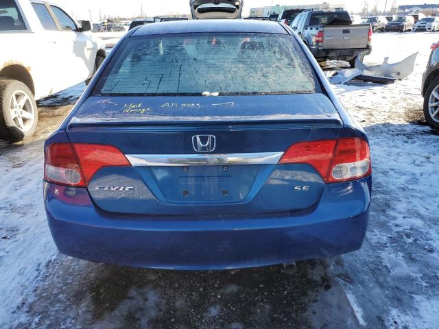 2HGFA1F60BH008396 - 2011 HONDA CIVIC LX-S BLUE photo 6