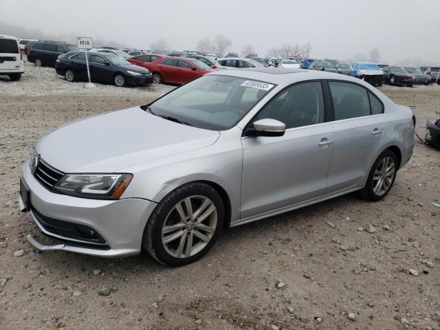 3VWL07AJ5FM303193 - 2015 VOLKSWAGEN JETTA SEL SILVER photo 1