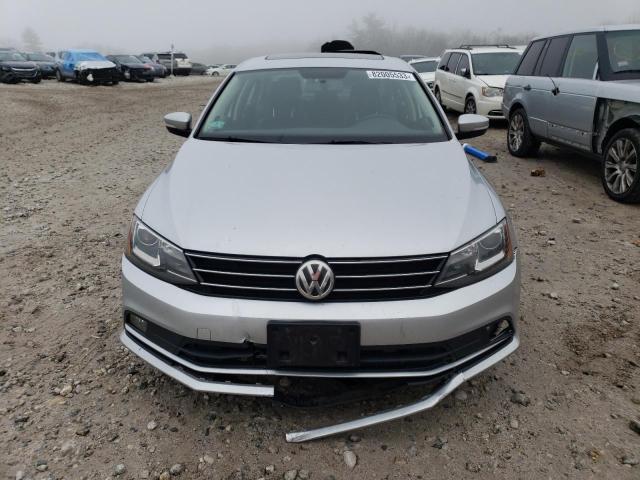 3VWL07AJ5FM303193 - 2015 VOLKSWAGEN JETTA SEL SILVER photo 5