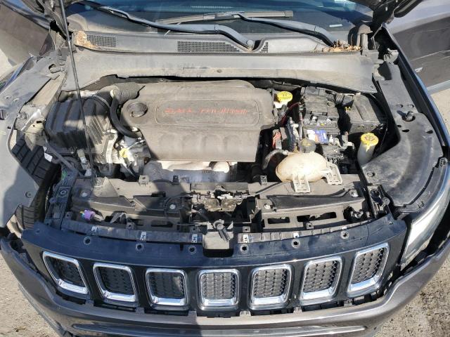 3C4NJDCBXHT688952 - 2017 JEEP COMPASS LIMITED Серебристый фото 12