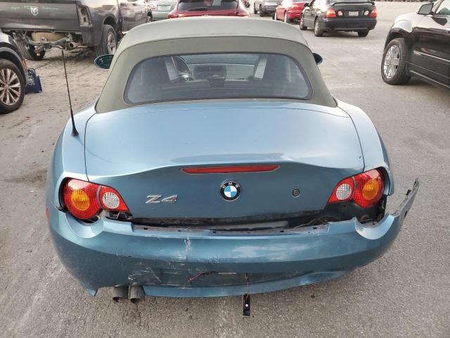 4USBT53483LU05936 - 2003 BMW Z4 3.0 BLUE photo 6