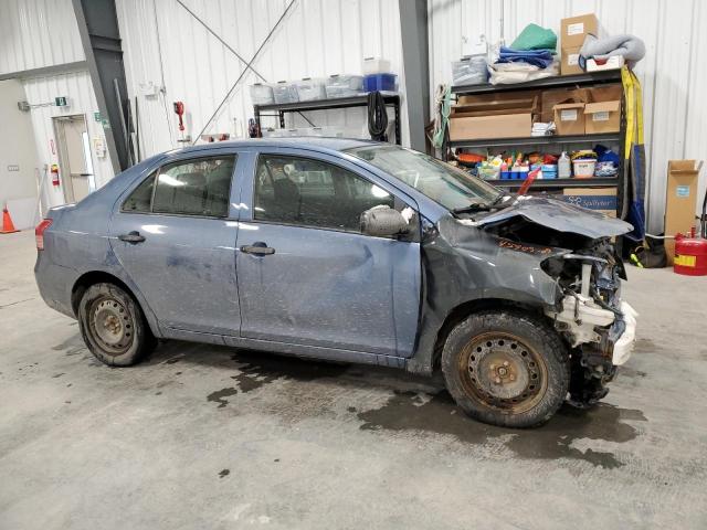 JTDBT923091317103 - 2009 TOYOTA YARIS BLUE photo 4