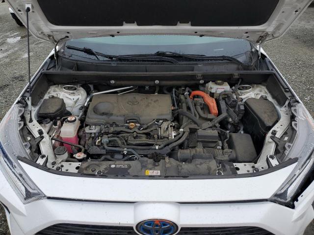 4T3R6RFV4MU023084 - 2021 TOYOTA RAV4 XLE WHITE photo 12