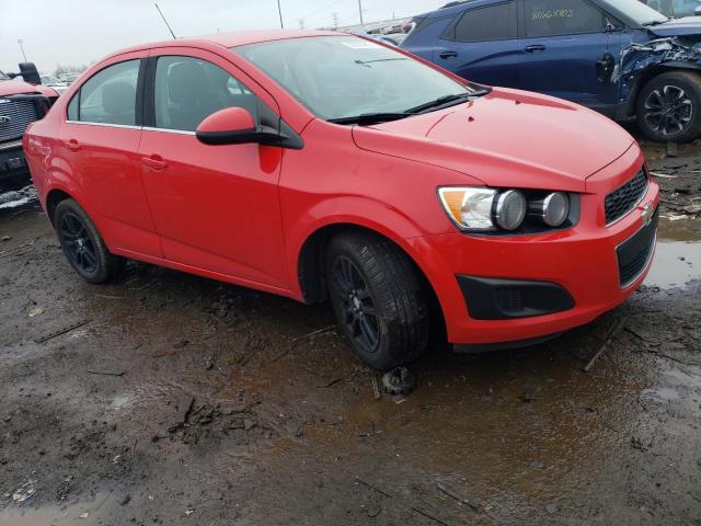 1G1JC5SH8G4184224 - 2016 CHEVROLET SONIC LT RED photo 4