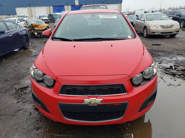 1G1JC5SH8G4184224 - 2016 CHEVROLET SONIC LT RED photo 5