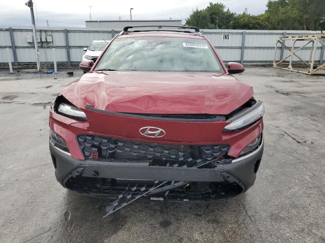 KM8K62AB2PU030411 - 2023 HYUNDAI KONA SEL RED photo 5