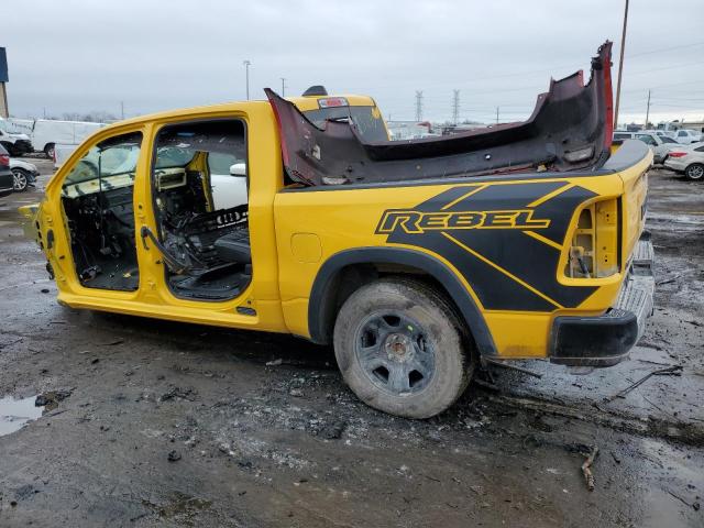 1C6SRFLT9PN665295 - 2023 RAM 1500 REBEL YELLOW photo 2