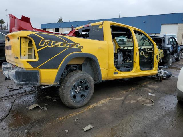 1C6SRFLT9PN665295 - 2023 RAM 1500 REBEL YELLOW photo 3