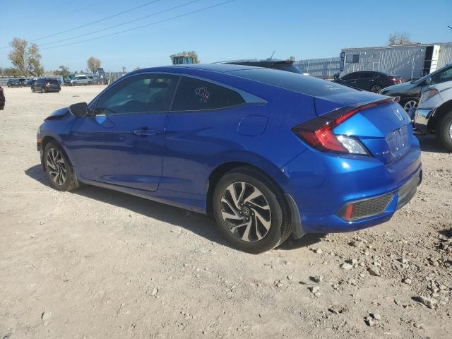 2HGFC4B09JH307204 - 2018 HONDA CIVIC LX BLUE photo 2