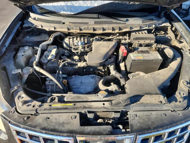 JN8AS5MV8AW135652 - 2010 NISSAN ROGUE S BLACK photo 12