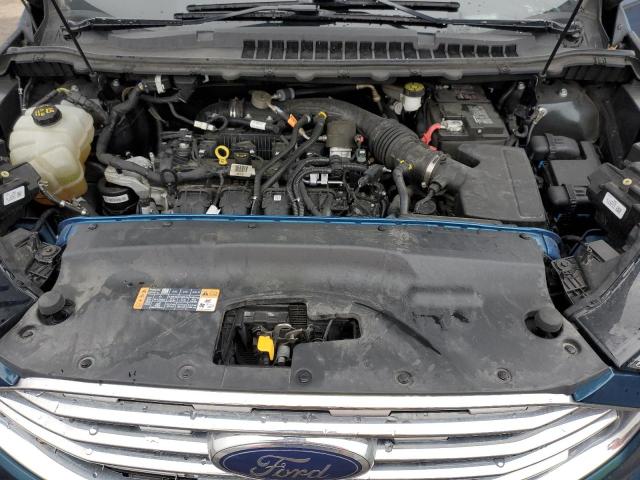 2FMPK4J93LBB59297 - 2020 FORD EDGE SEL BLUE photo 11