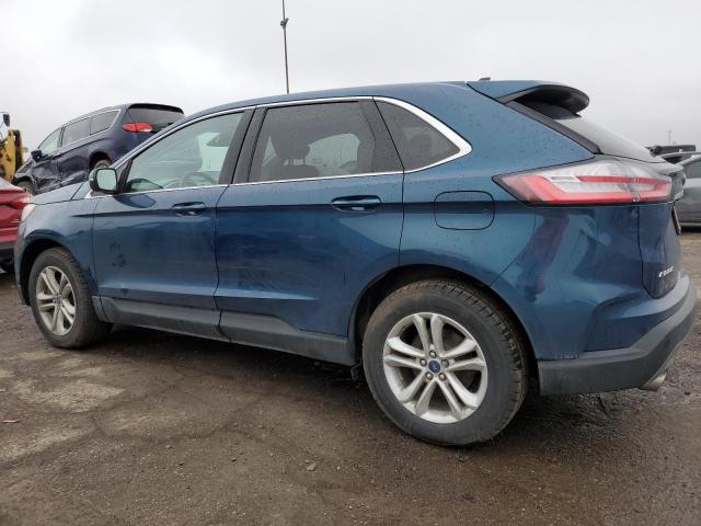 2FMPK4J93LBB59297 - 2020 FORD EDGE SEL BLUE photo 2