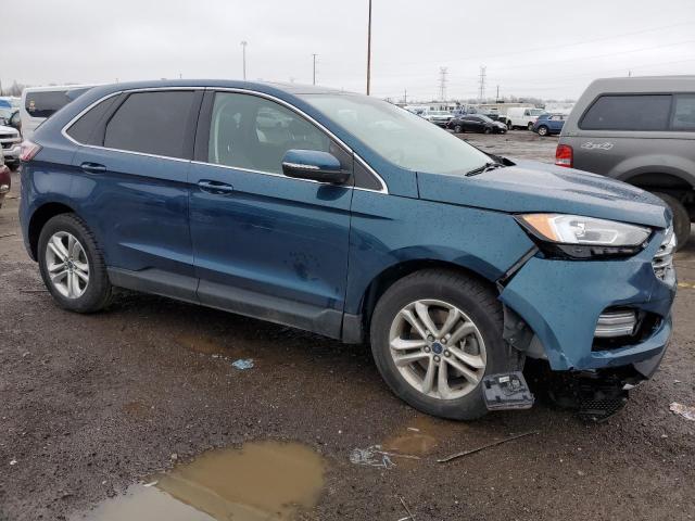 2FMPK4J93LBB59297 - 2020 FORD EDGE SEL BLUE photo 4