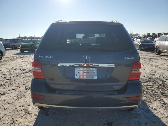 4JGBB8GB4BA746730 - 2011 MERCEDES-BENZ ML 350 4MATIC BLUE photo 6