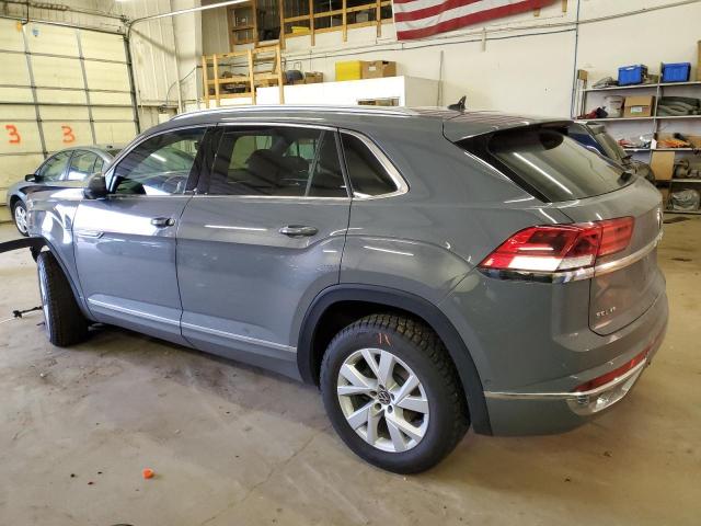 1V2FE2CA5NC209931 - 2022 VOLKSWAGEN ATLAS CROS SEL PREMIUM R-LINE GRAY photo 2