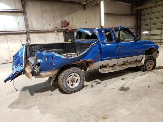 1B7KF23601J576007 - 2001 DODGE RAM 2500 BLUE photo 3