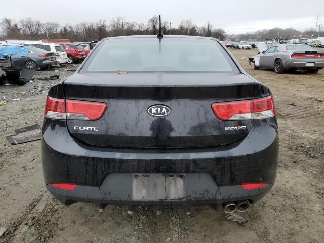 KNAFU6A24C5625782 - 2012 KIA FORTE EX BLACK photo 6