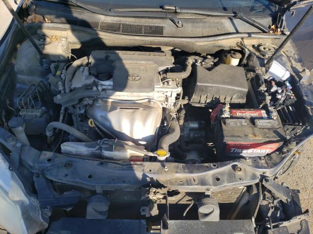 4T4BF1FK2FR446711 - 2015 TOYOTA CAMRY LE BLUE photo 11
