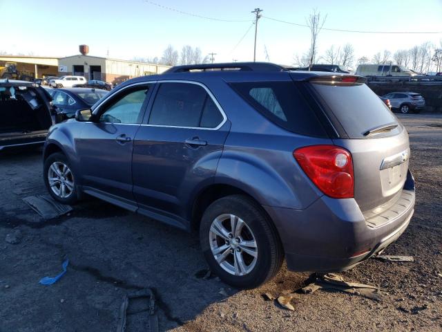 2GNALDEKXD6346039 - 2013 CHEVROLET EQUINOX LT BLUE photo 2