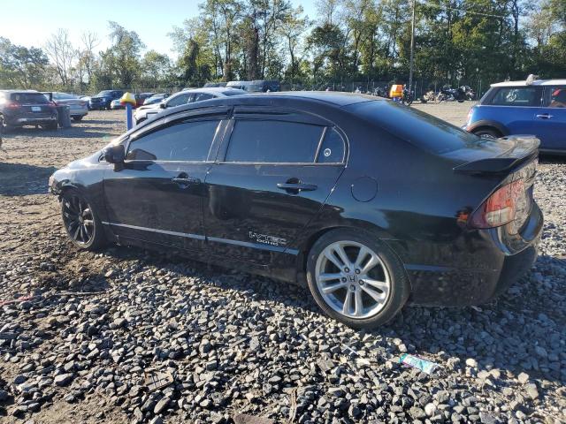 2HGFA55529H703375 - 2009 HONDA CIVIC SI BLACK photo 2