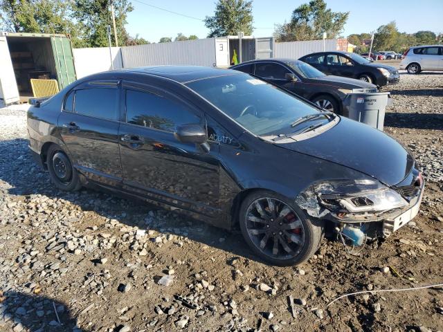 2HGFA55529H703375 - 2009 HONDA CIVIC SI BLACK photo 4