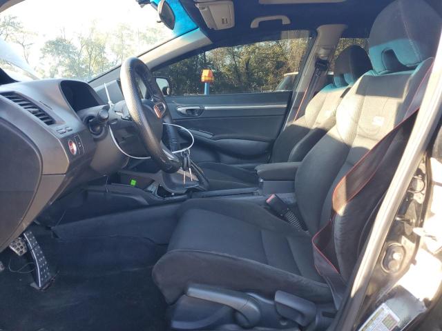 2HGFA55529H703375 - 2009 HONDA CIVIC SI BLACK photo 7
