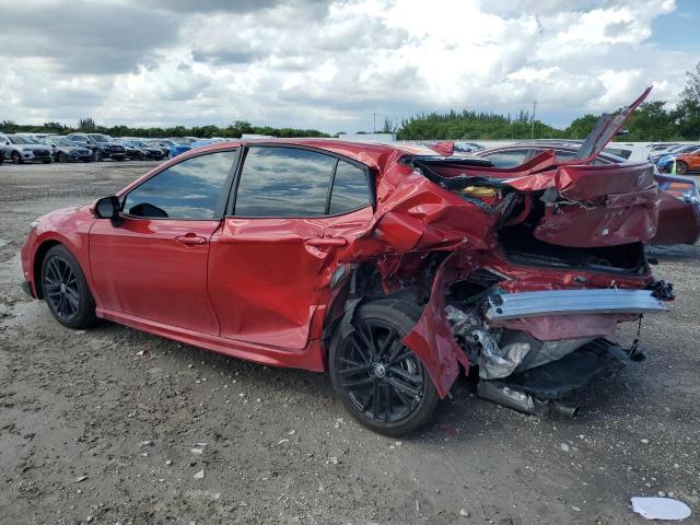 4T1DAACK1SU094480 - 2025 TOYOTA CAMRY XSE أحمر صورة 2