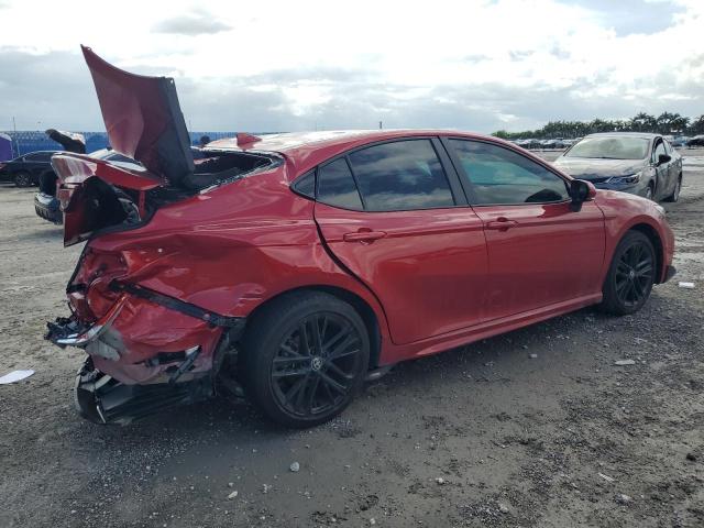 4T1DAACK1SU094480 - 2025 TOYOTA CAMRY XSE أحمر صورة 3