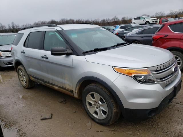 1FM5K8B81DGB58986 - 2013 FORD EXPLORER SILVER photo 4